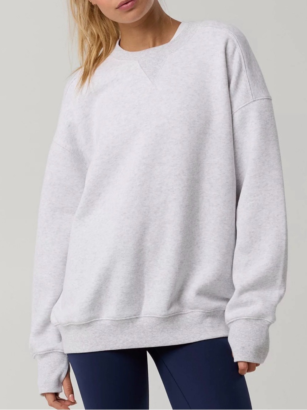 OFFLINE By Aerie Cloud Fleece Oversized Crewneck Sweatshirt in XS